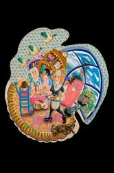 Mrs Ts B&B 2, 2010 (akryl na pokładzie)